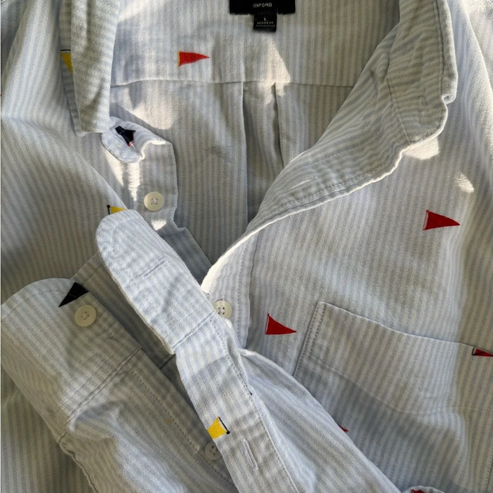 J.Crew 2017 Sailing Button Up